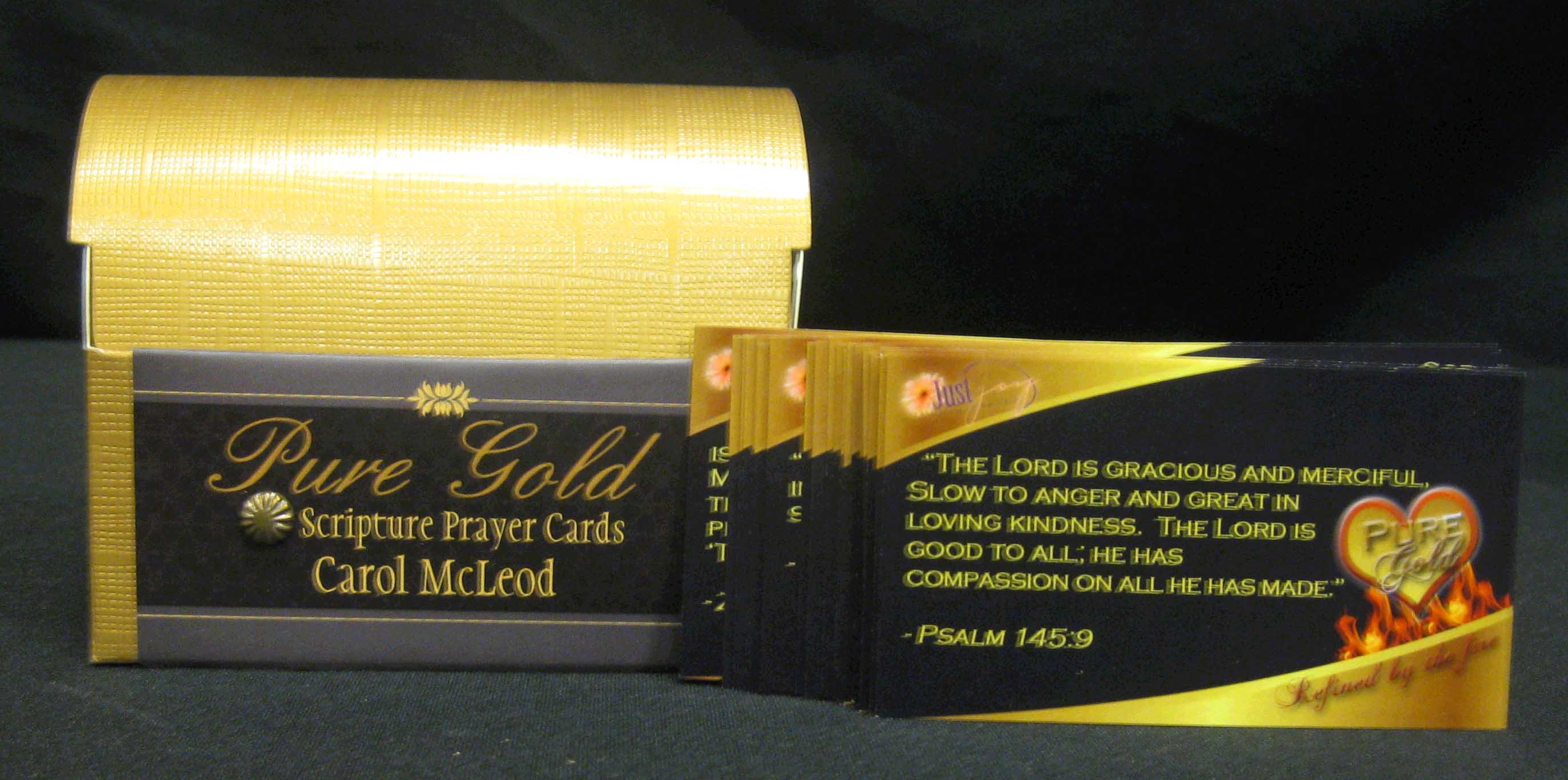 Pure Gold Scripture Cards